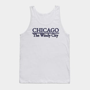 Chicago - The Windy City - Illinois Tank Top